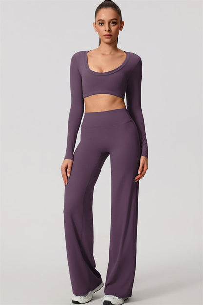 Long Sleeve Crop Top