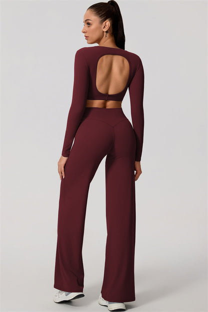 Long Sleeve Crop Top
