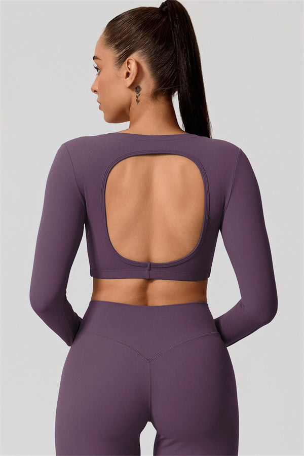 Long Sleeve Crop Top