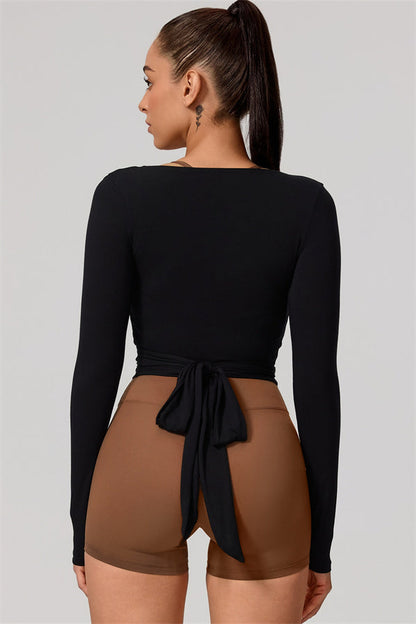 Long Sleeve Crop Top