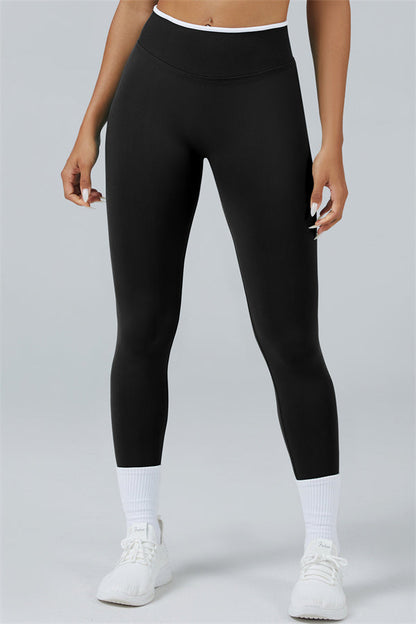 Long Sleeve + Crop Top Leggings 2-Piece Set