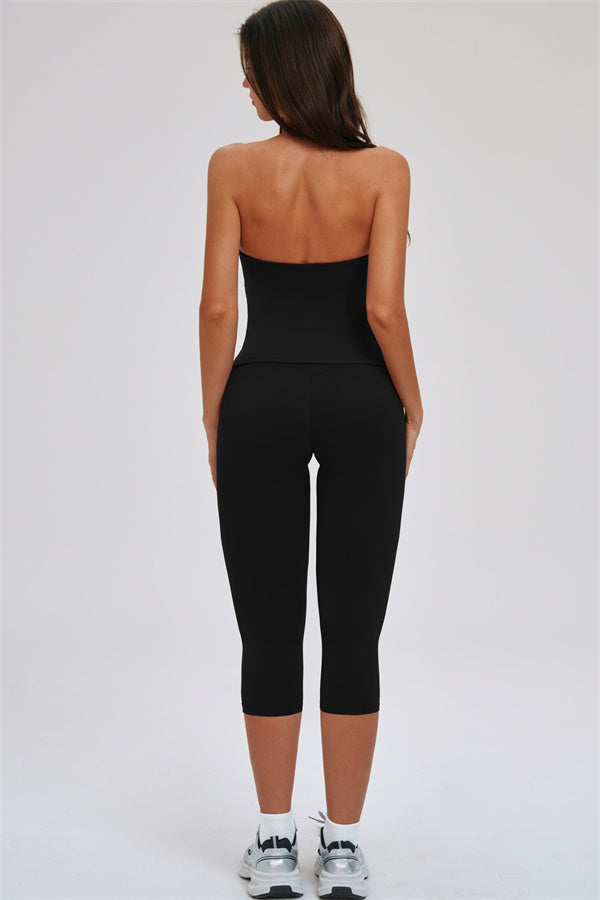 Tank Top Capri Leggings 2-Piece Set