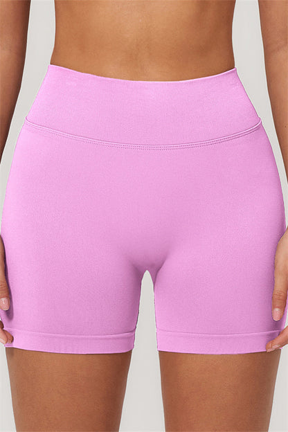 One-Shoulder Sports Bra Shorts 2-Piece Set