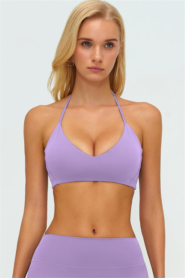 Sports Bra + New Straight Leg Pants 2-Piece Set