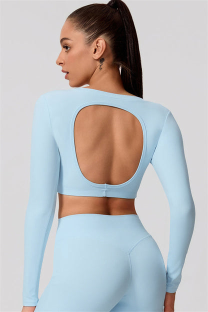 Long Sleeve Crop Top