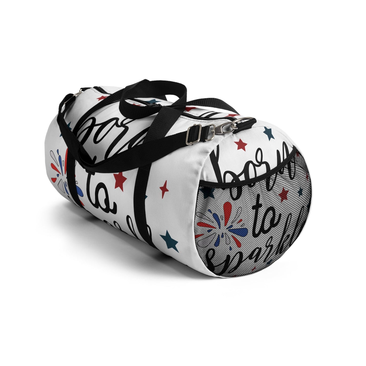 Born to Sparkle Duffel Bag – Stylish Gym and Travel Bag