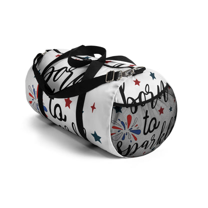 Born to Sparkle Duffel Bag – Stylish Gym and Travel Bag