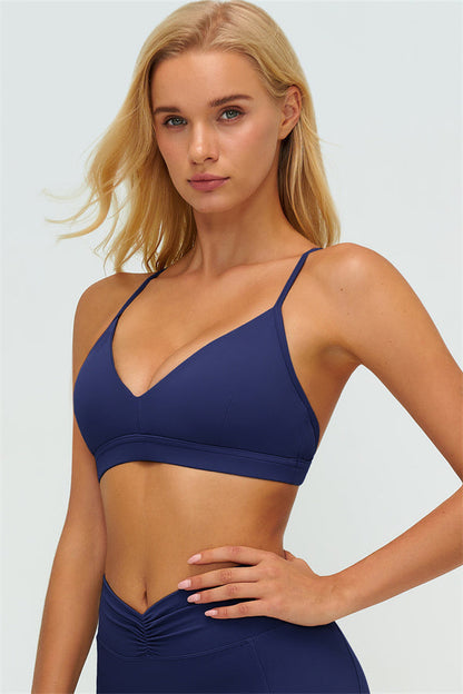 Y-Back Sports Bra Shorts 2-Piece Set