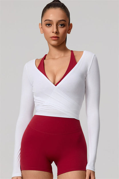 Long Sleeve Crop Top