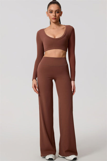 Long Sleeve Crop Top
