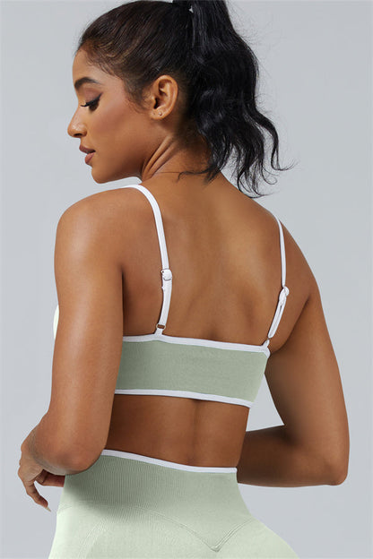 Sports Bra + Shorts 2-Piece Set