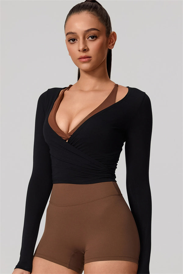 Long Sleeve Crop Top