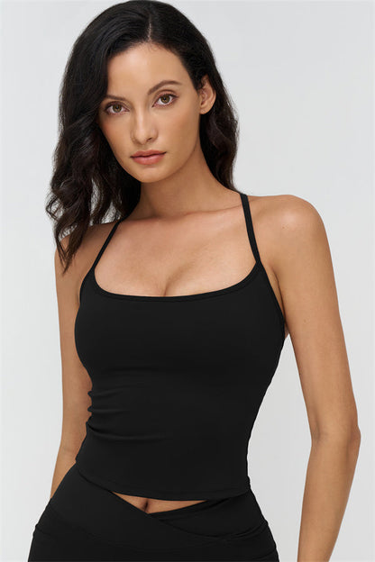 Crop Top + Leggings 2-Piece Set
