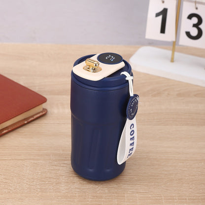 Smart Digital Thermal Bottle Portable Coffee Mug -Stainless Steel