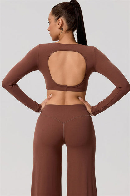 Long Sleeve Crop Top