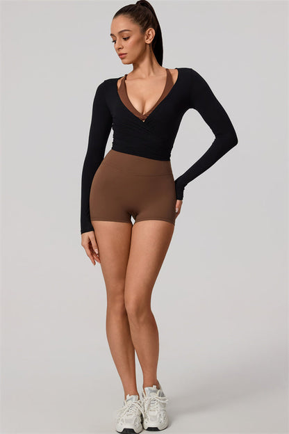 Long Sleeve Crop Top