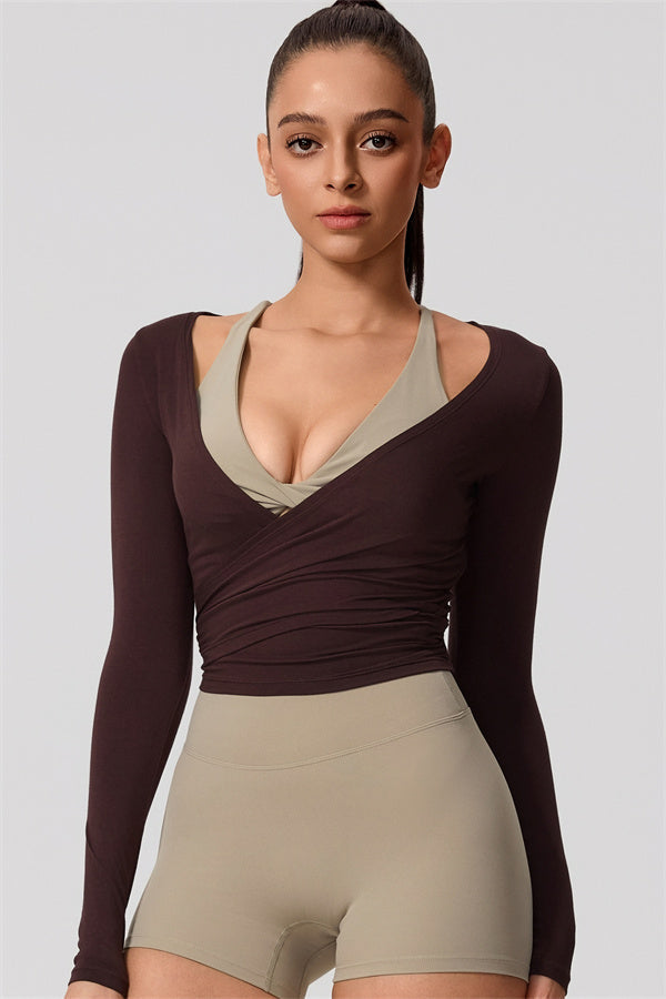 Long Sleeve Crop Top