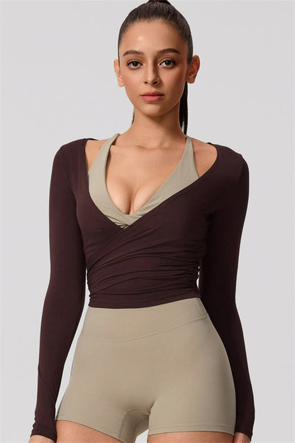 Long Sleeve Crop Top
