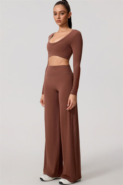 Long Sleeve Crop Top