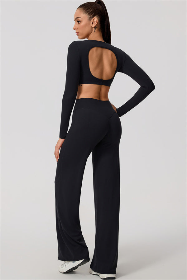 Long Sleeve Crop Top