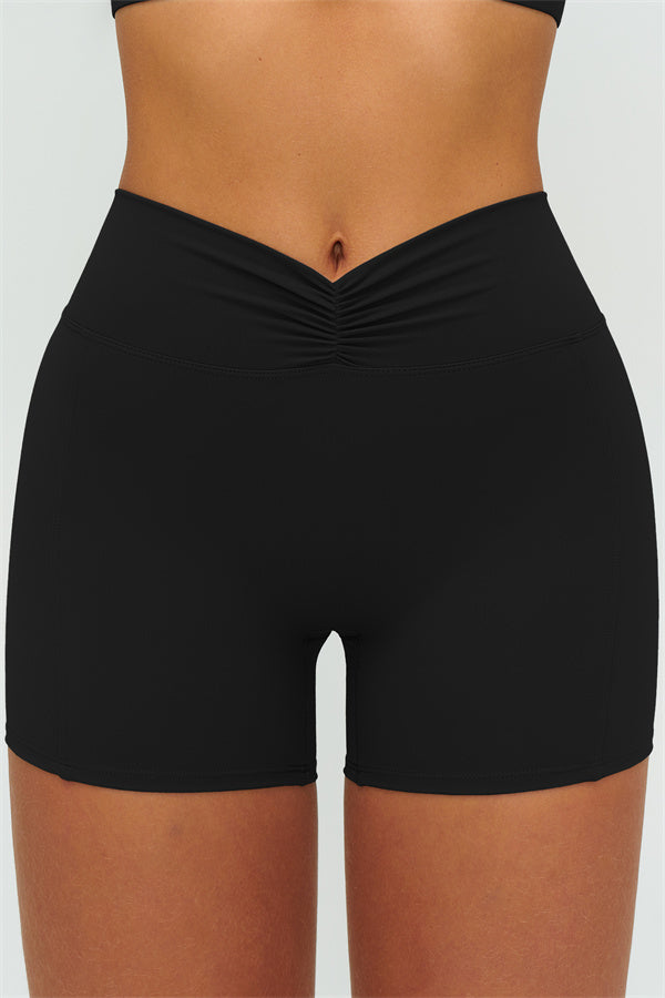 Y-Back Sports Bra Shorts 2-Piece Set