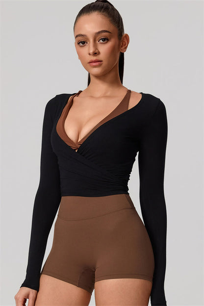 Long Sleeve Crop Top
