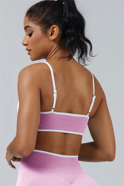 Sports Bra + Shorts 2-Piece Set