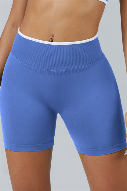 Long Sleeve Crop top Shorts 2-Piece Set