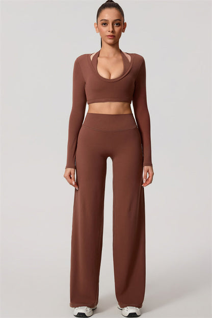 Long Sleeve Crop Top