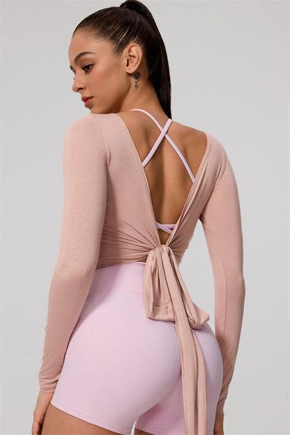 Long Sleeve Crop Top