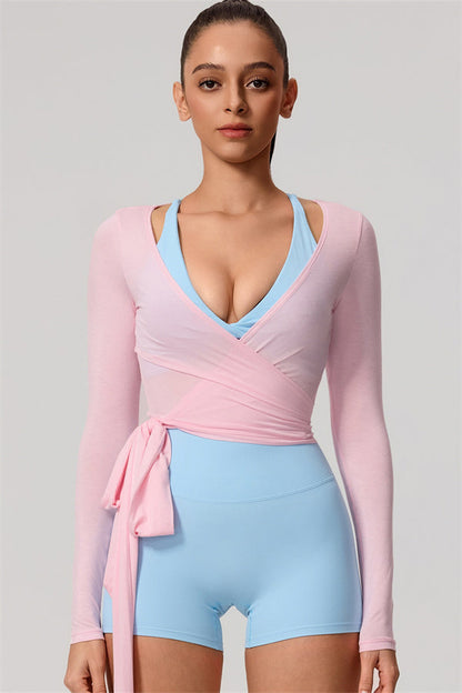 Long Sleeve Crop Top