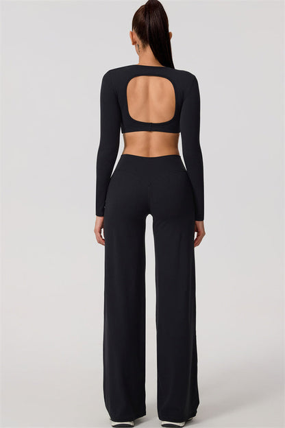Long Sleeve Crop Top