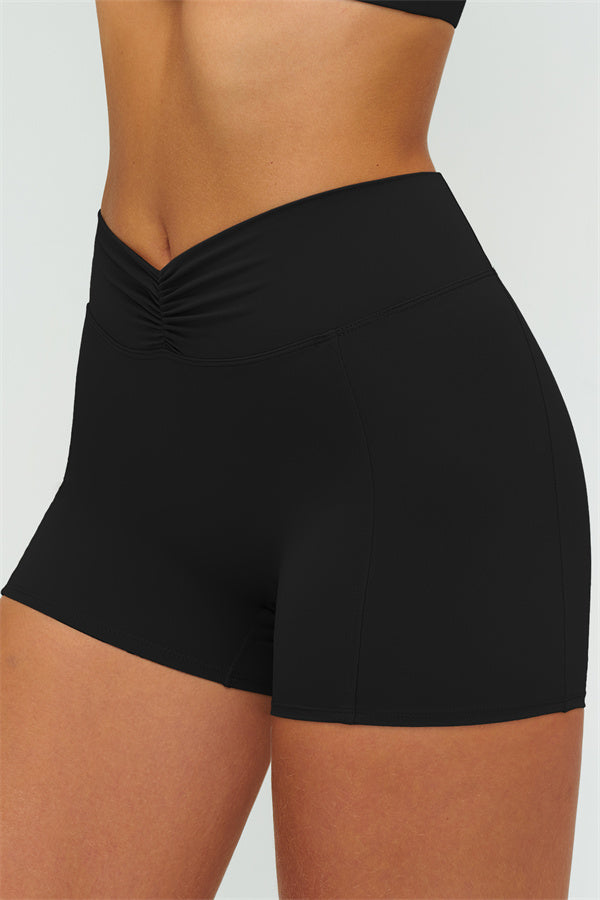 Y-Back Sports Bra Shorts 2-Piece Set