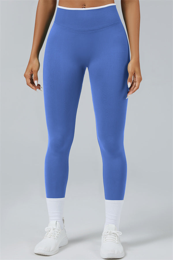 Long Sleeve + Crop Top Leggings 2-Piece Set
