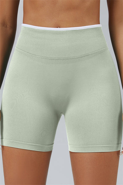 Long Sleeve Crop top Shorts 2-Piece Set
