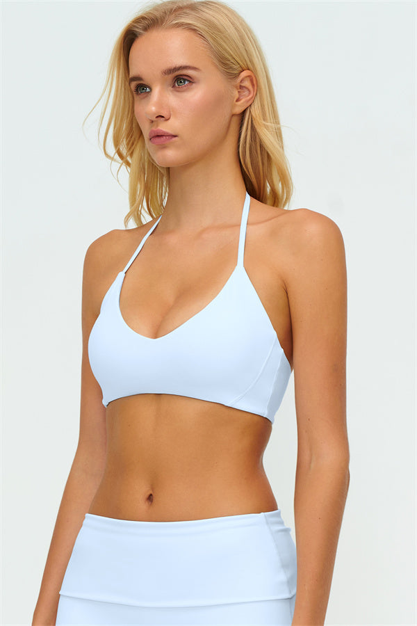 Sports Bra + New Straight Leg Pants 2-Piece Set