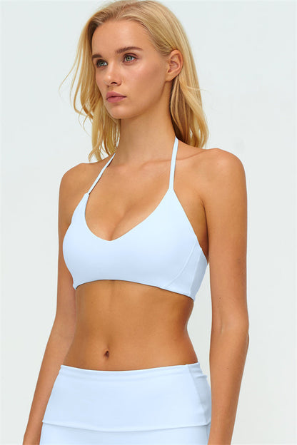 Sports Bra + New Straight Leg Pants 2-Piece Set
