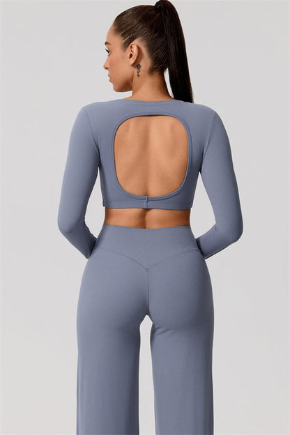 Long Sleeve Crop Top