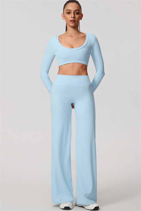 Long Sleeve Crop Top