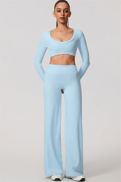 Long Sleeve Crop Top