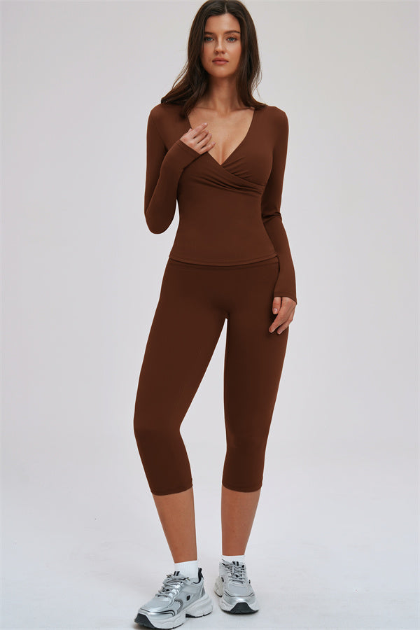 Tank Top Capri Leggings 2-Piece Set