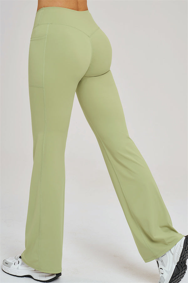 Zip Jacket + Flared Leggings 2-Piece Set