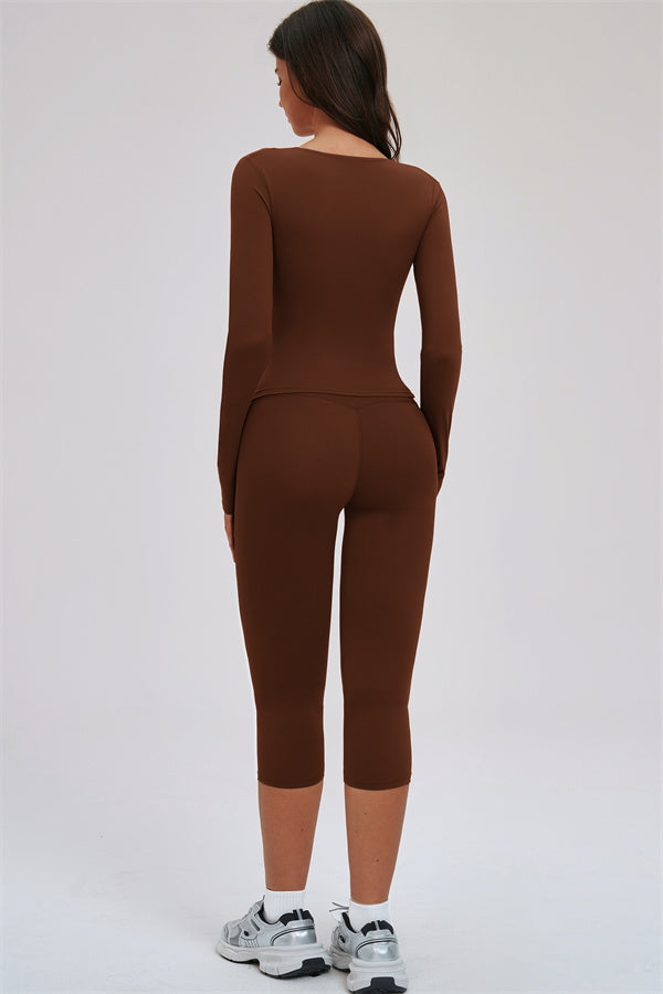Tank Top Capri Leggings 2-Piece Set