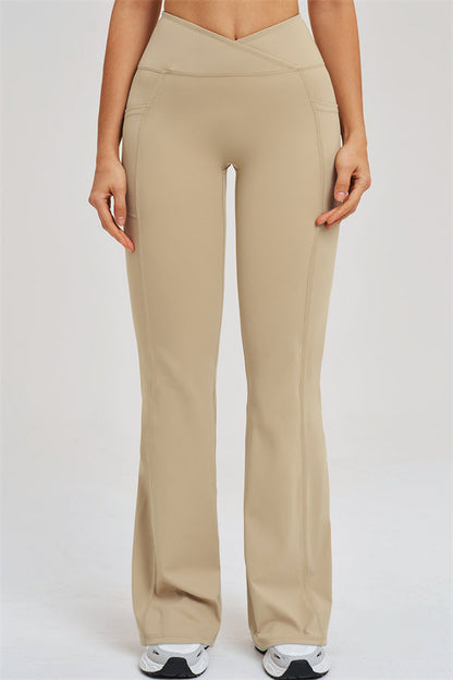 Zip Jacket + Flared Leggings 2-Piece Set