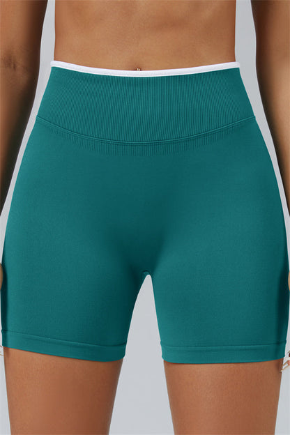 Long Sleeve Crop top Shorts 2-Piece Set