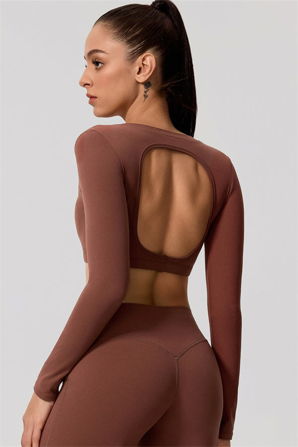 Long Sleeve Crop Top