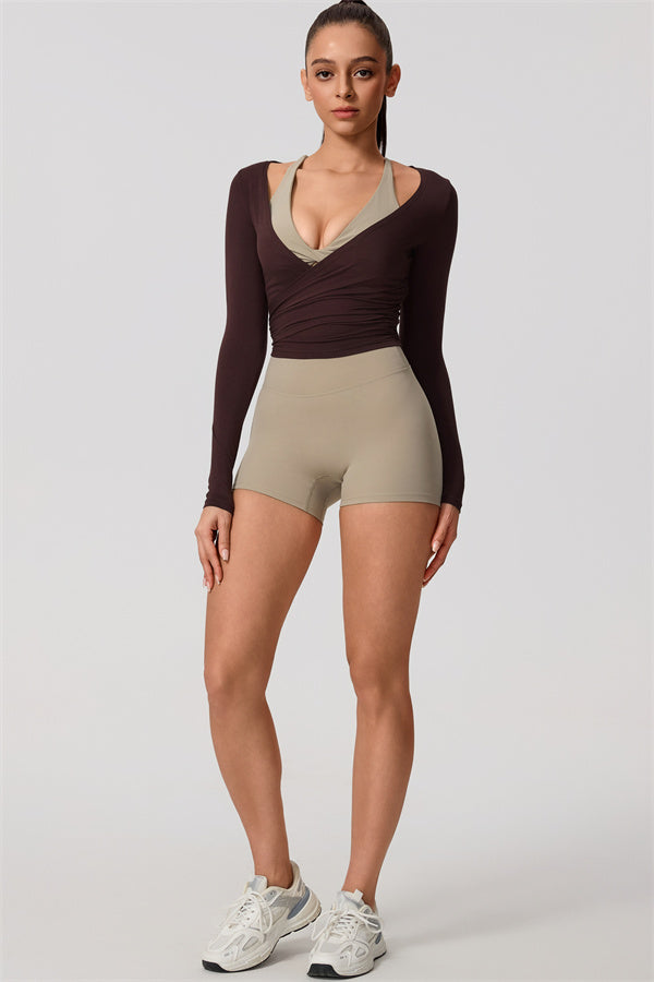 Long Sleeve Crop Top