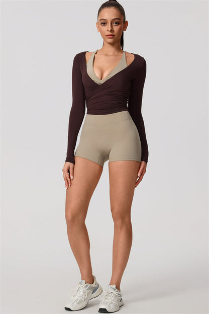 Long Sleeve Crop Top