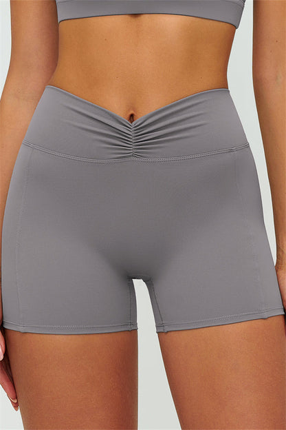 Y-Back Sports Bra Shorts 2-Piece Set
