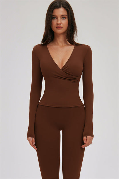 Long Sleeve Capri Leggings 2-Piece Set